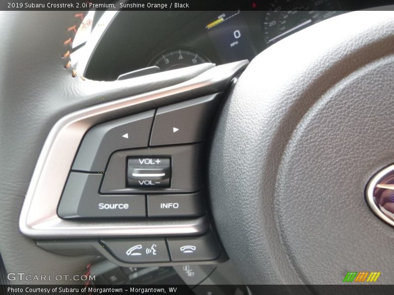 Sunshine Orange / Black 2019 Subaru Crosstrek 2.0i Premium