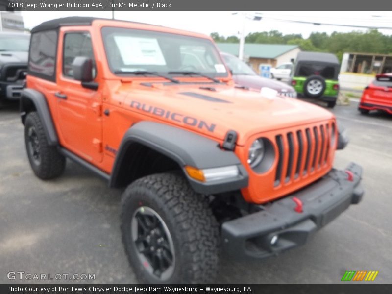 Punk'n Metallic / Black 2018 Jeep Wrangler Rubicon 4x4