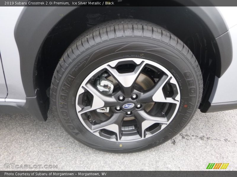 Ice Silver Metallic / Black 2019 Subaru Crosstrek 2.0i Premium