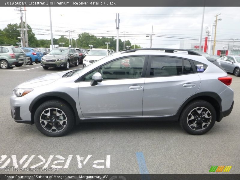 Ice Silver Metallic / Black 2019 Subaru Crosstrek 2.0i Premium