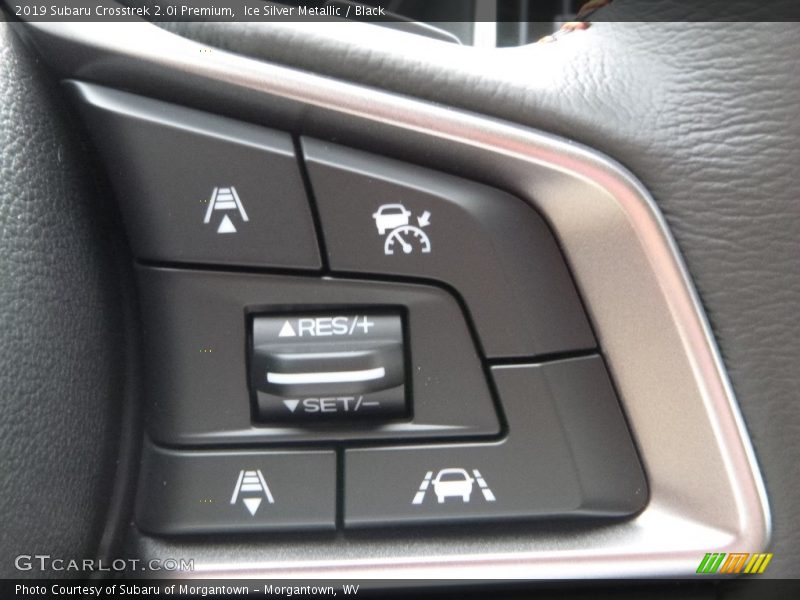 Ice Silver Metallic / Black 2019 Subaru Crosstrek 2.0i Premium