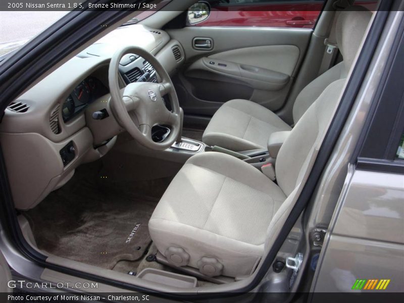 Bronze Shimmer / Sage 2005 Nissan Sentra 1.8 S