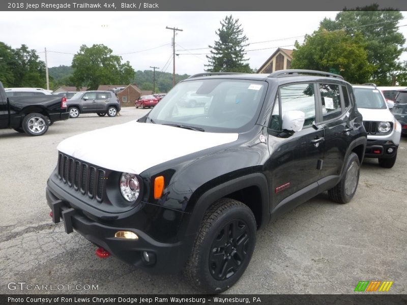 Black / Black 2018 Jeep Renegade Trailhawk 4x4