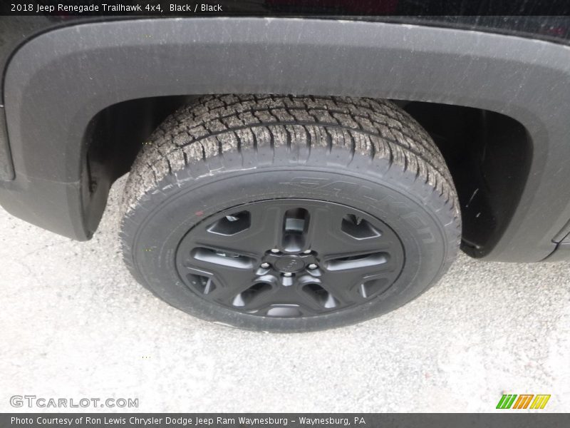 Black / Black 2018 Jeep Renegade Trailhawk 4x4