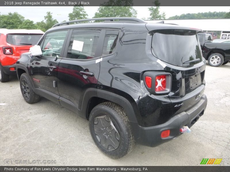 Black / Black 2018 Jeep Renegade Trailhawk 4x4