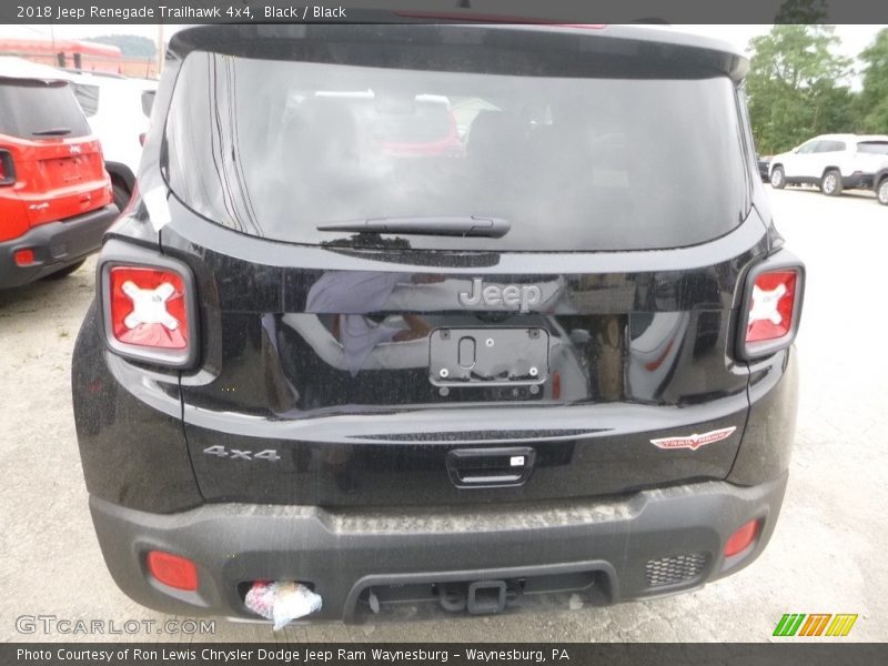 Black / Black 2018 Jeep Renegade Trailhawk 4x4