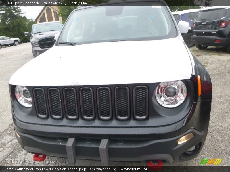 Black / Black 2018 Jeep Renegade Trailhawk 4x4