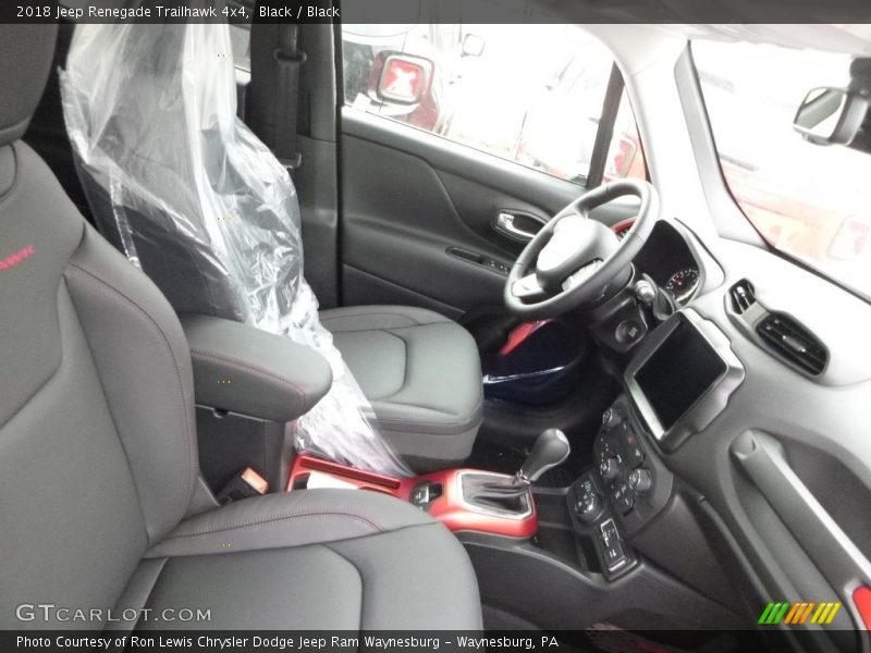 Black / Black 2018 Jeep Renegade Trailhawk 4x4