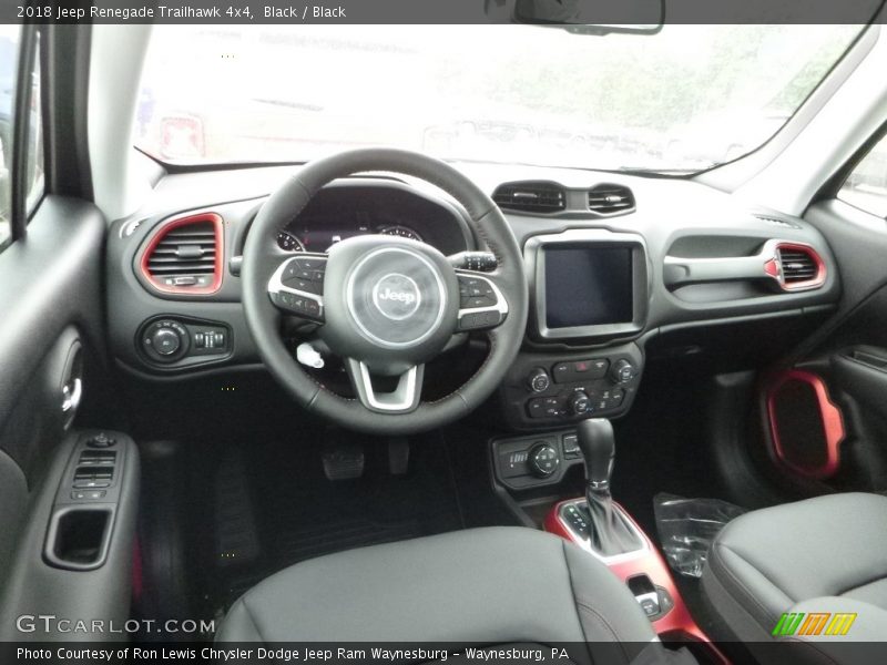Black / Black 2018 Jeep Renegade Trailhawk 4x4