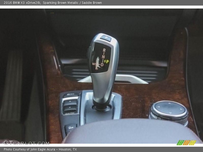 Sparkling Brown Metallic / Saddle Brown 2016 BMW X3 xDrive28i