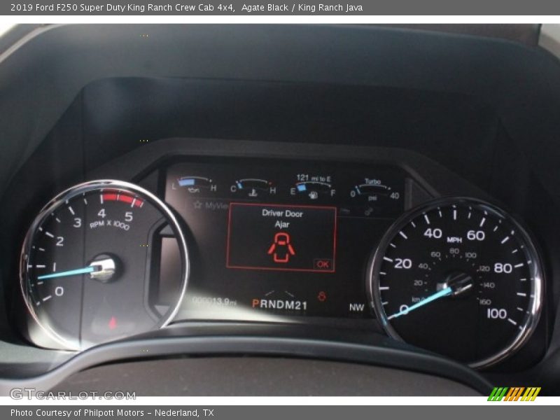  2019 F250 Super Duty King Ranch Crew Cab 4x4 King Ranch Crew Cab 4x4 Gauges