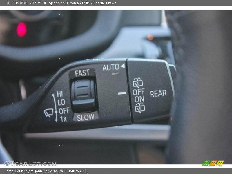 Sparkling Brown Metallic / Saddle Brown 2016 BMW X3 xDrive28i