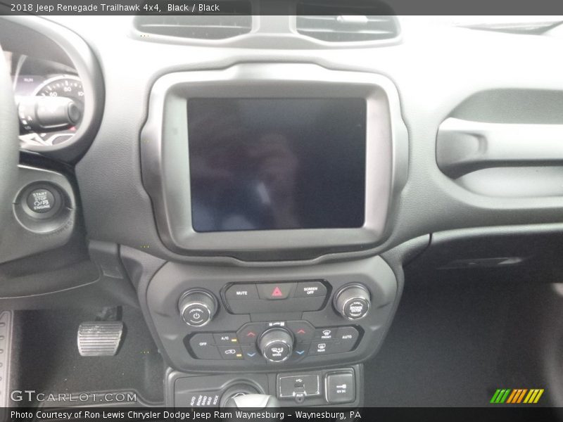 Black / Black 2018 Jeep Renegade Trailhawk 4x4