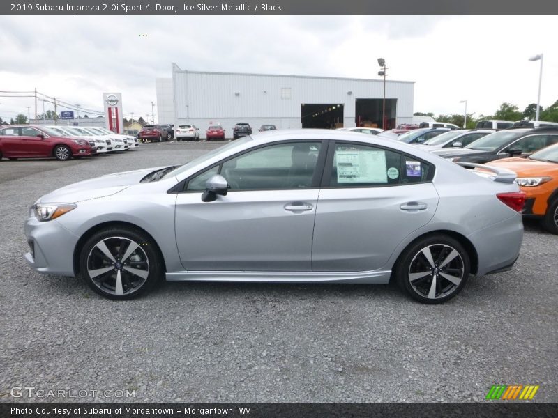 Ice Silver Metallic / Black 2019 Subaru Impreza 2.0i Sport 4-Door