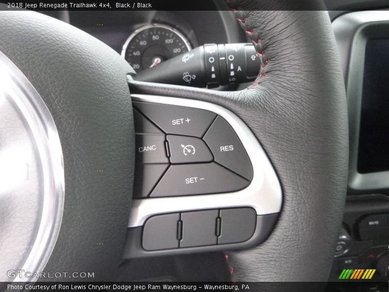 Black / Black 2018 Jeep Renegade Trailhawk 4x4
