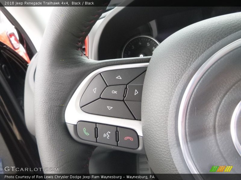 Black / Black 2018 Jeep Renegade Trailhawk 4x4