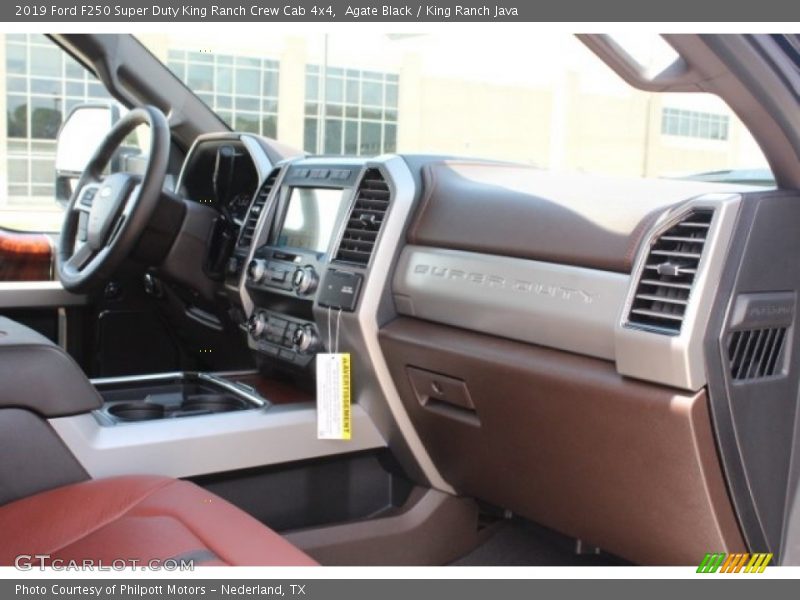 Agate Black / King Ranch Java 2019 Ford F250 Super Duty King Ranch Crew Cab 4x4