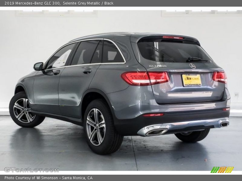 Selenite Grey Metallic / Black 2019 Mercedes-Benz GLC 300