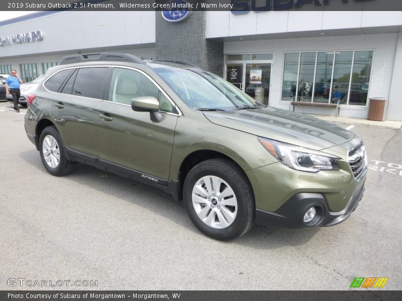 Wilderness Green Metallic / Warm Ivory 2019 Subaru Outback 2.5i Premium