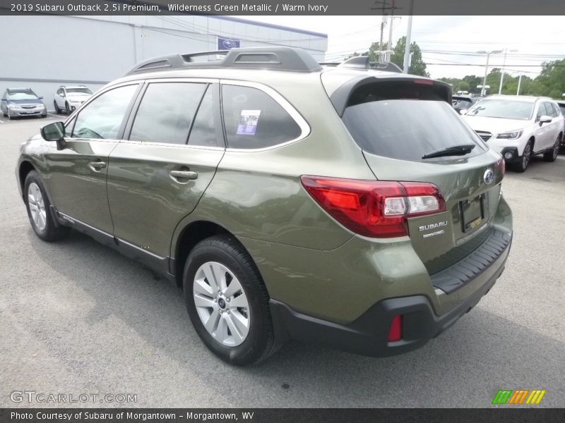 Wilderness Green Metallic / Warm Ivory 2019 Subaru Outback 2.5i Premium