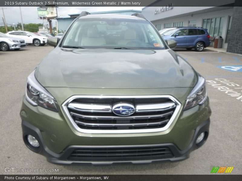 Wilderness Green Metallic / Warm Ivory 2019 Subaru Outback 2.5i Premium
