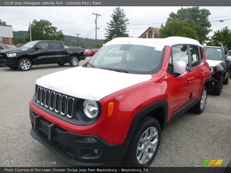 Colorado Red / Black 2018 Jeep Renegade Latitude 4x4