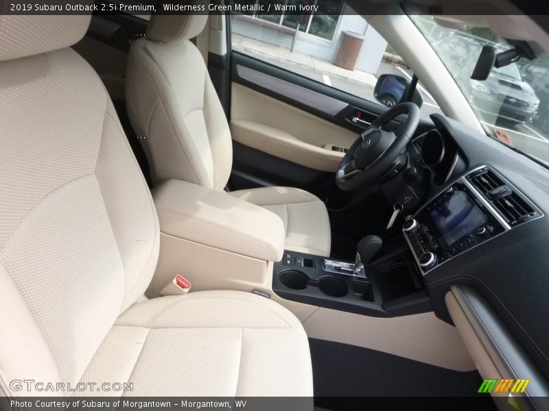 Wilderness Green Metallic / Warm Ivory 2019 Subaru Outback 2.5i Premium