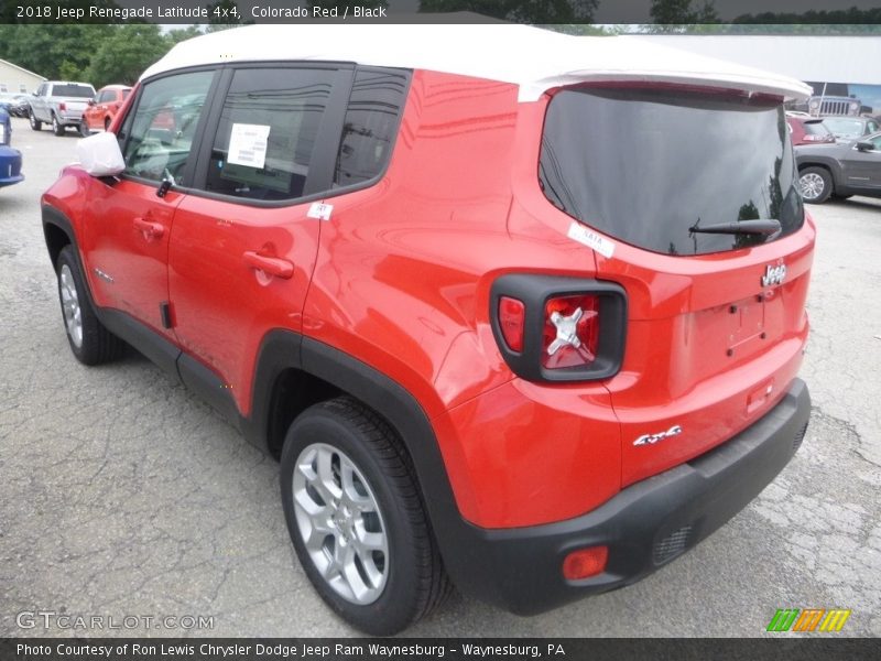 Colorado Red / Black 2018 Jeep Renegade Latitude 4x4