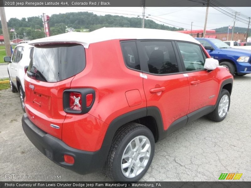 Colorado Red / Black 2018 Jeep Renegade Latitude 4x4