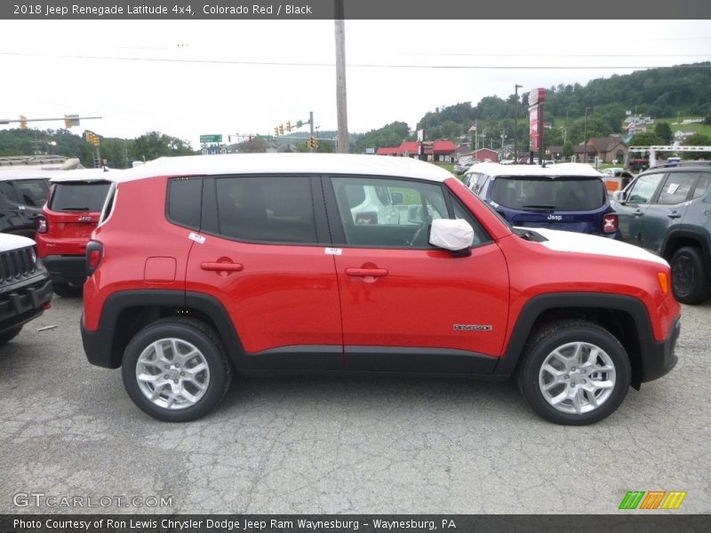 Colorado Red / Black 2018 Jeep Renegade Latitude 4x4