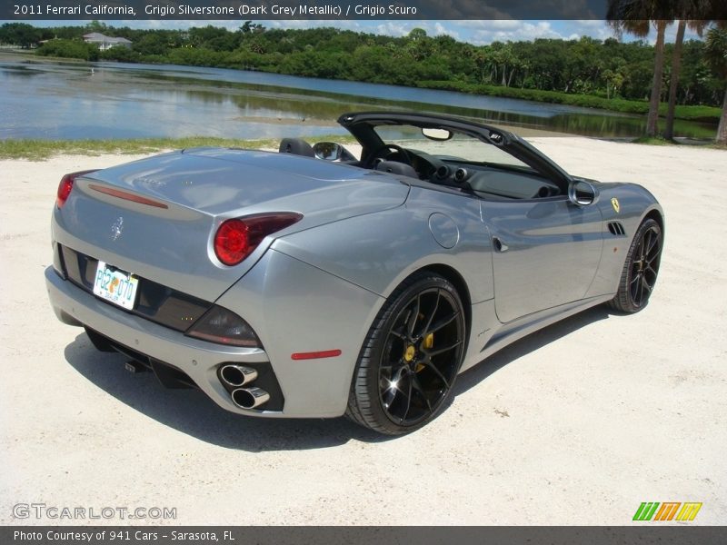 Grigio Silverstone (Dark Grey Metallic) / Grigio Scuro 2011 Ferrari California