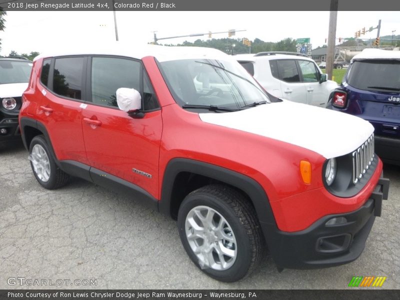 Colorado Red / Black 2018 Jeep Renegade Latitude 4x4