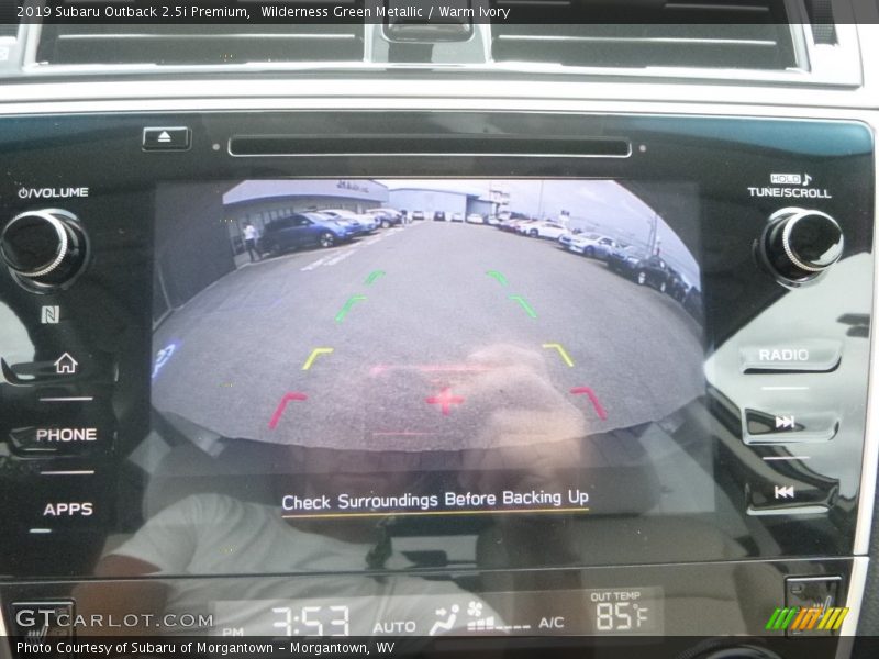 Wilderness Green Metallic / Warm Ivory 2019 Subaru Outback 2.5i Premium