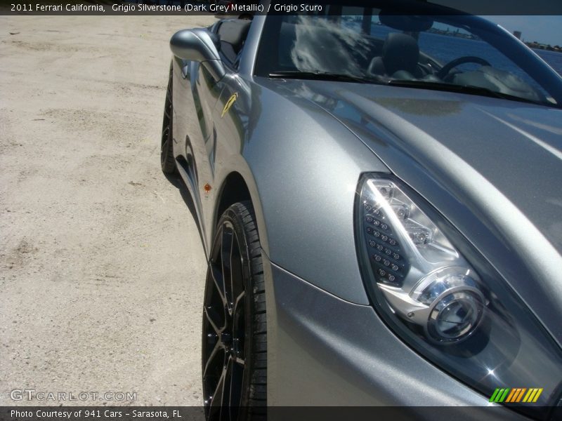 Grigio Silverstone (Dark Grey Metallic) / Grigio Scuro 2011 Ferrari California