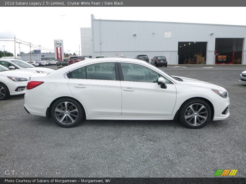 Crystal White Pearl / Slate Black 2019 Subaru Legacy 2.5i Limited