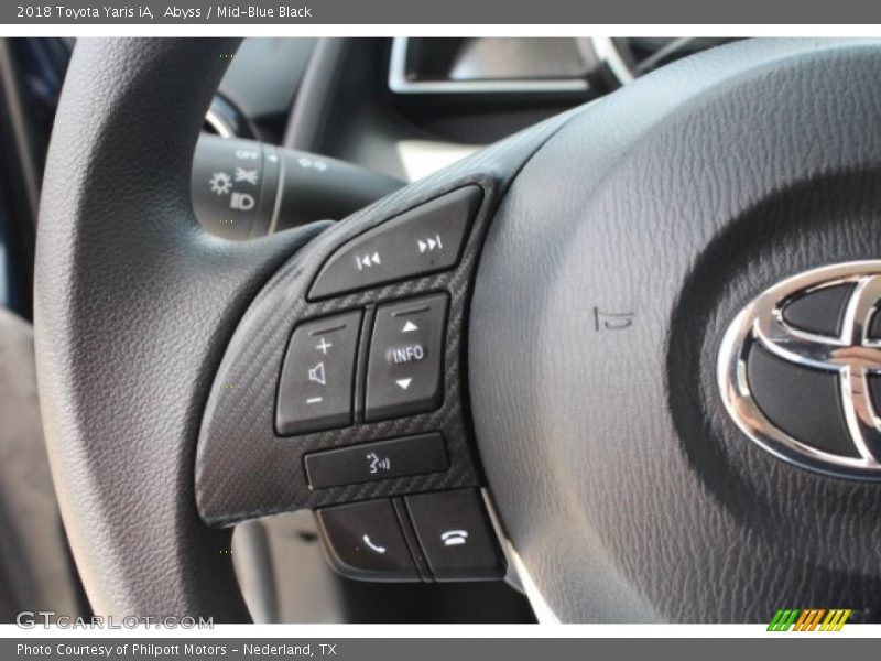 Abyss / Mid-Blue Black 2018 Toyota Yaris iA