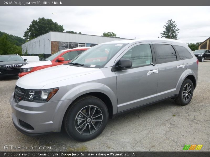 Billet / Black 2018 Dodge Journey SE