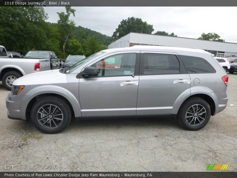 Billet / Black 2018 Dodge Journey SE
