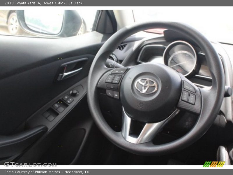 Abyss / Mid-Blue Black 2018 Toyota Yaris iA