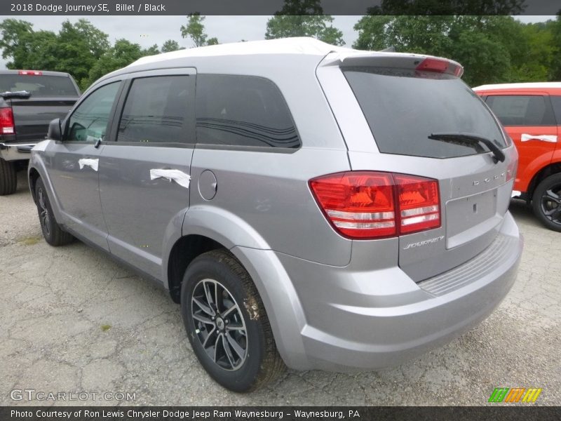 Billet / Black 2018 Dodge Journey SE
