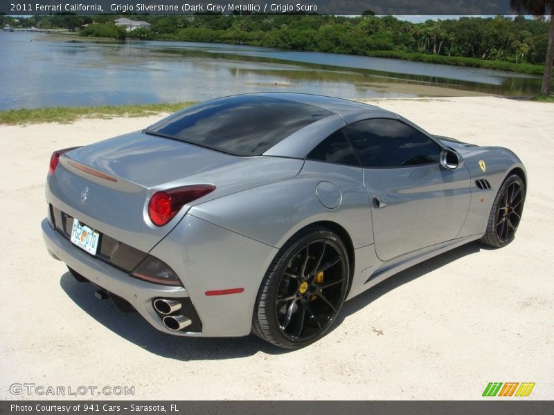 Grigio Silverstone (Dark Grey Metallic) / Grigio Scuro 2011 Ferrari California