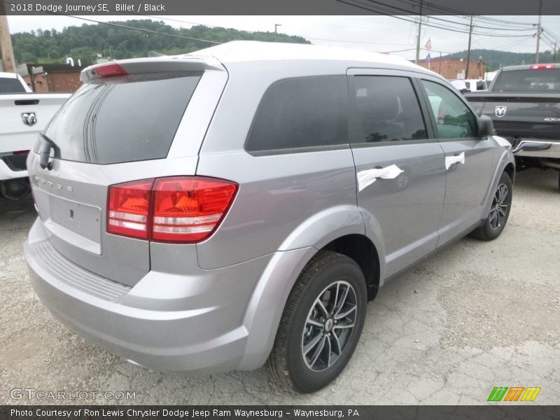 Billet / Black 2018 Dodge Journey SE