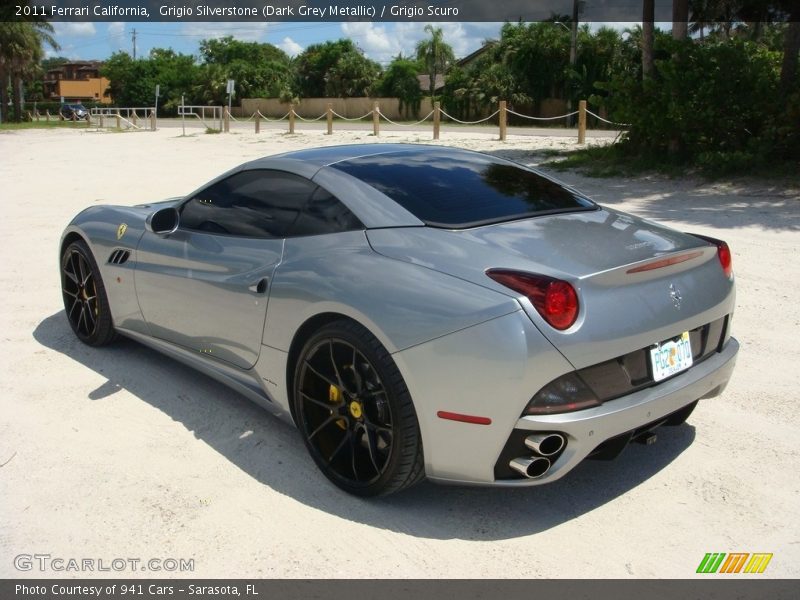 Grigio Silverstone (Dark Grey Metallic) / Grigio Scuro 2011 Ferrari California