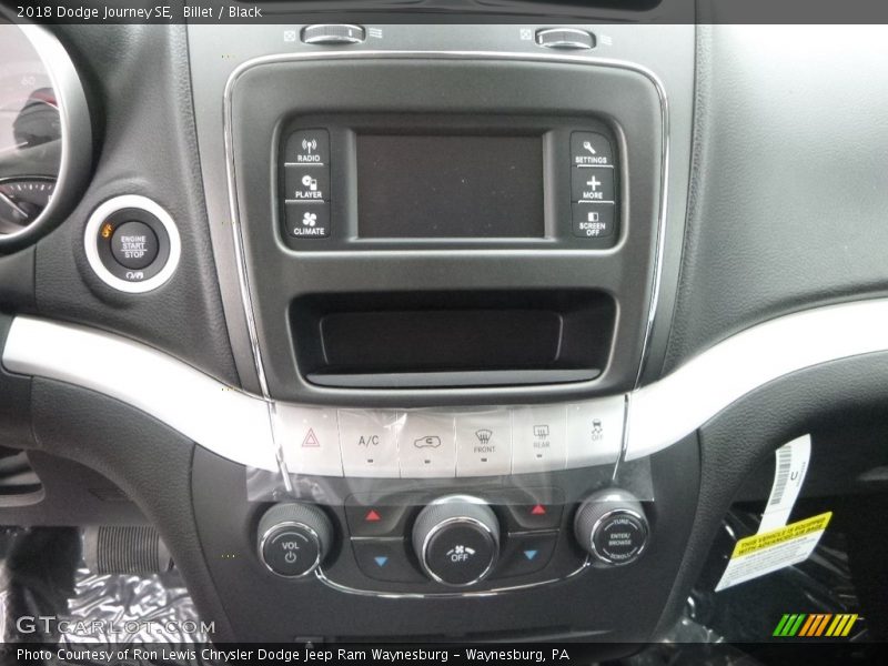 Billet / Black 2018 Dodge Journey SE