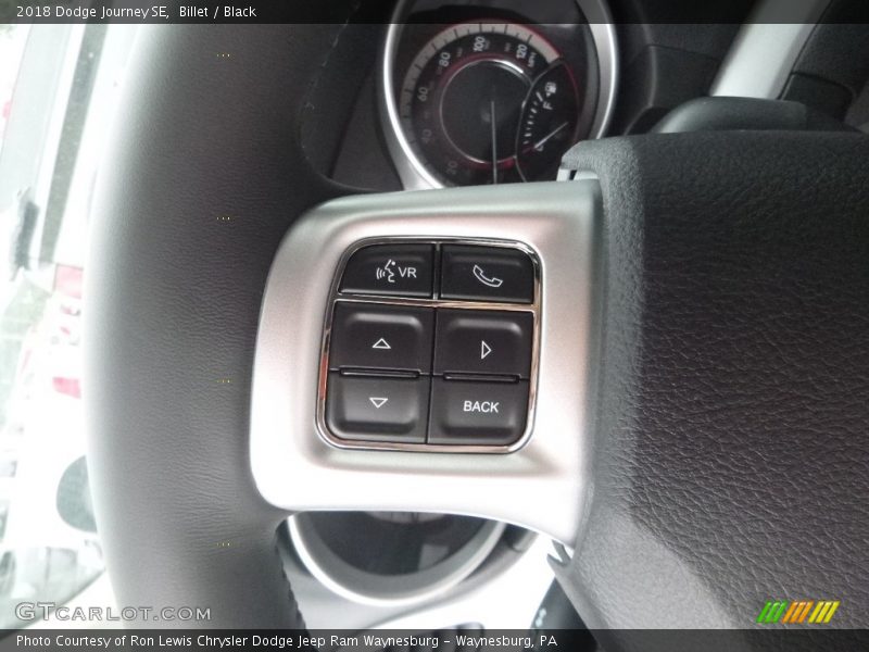 Billet / Black 2018 Dodge Journey SE
