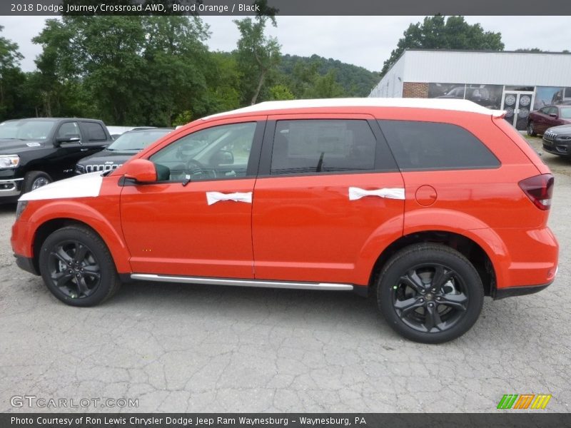 2018 Journey Crossroad AWD Blood Orange