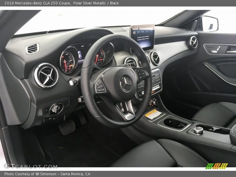 Front Seat of 2019 CLA 250 Coupe