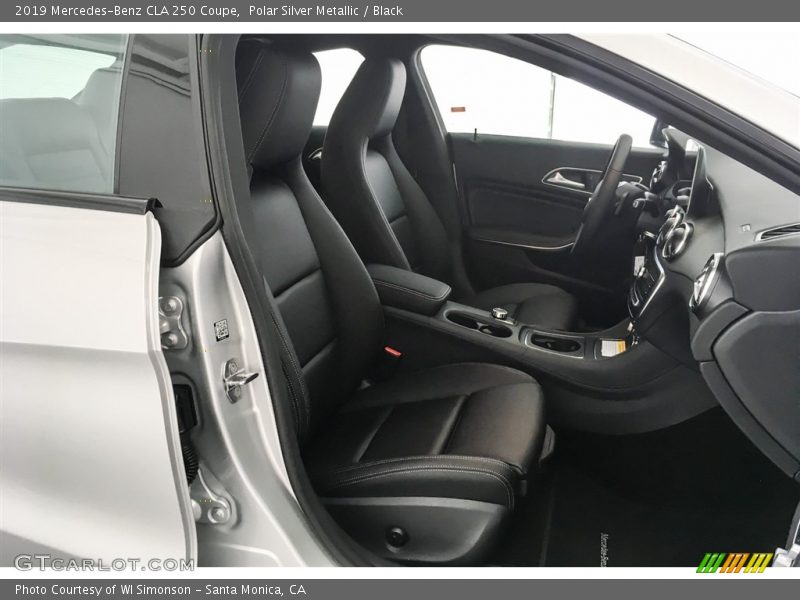 Front Seat of 2019 CLA 250 Coupe