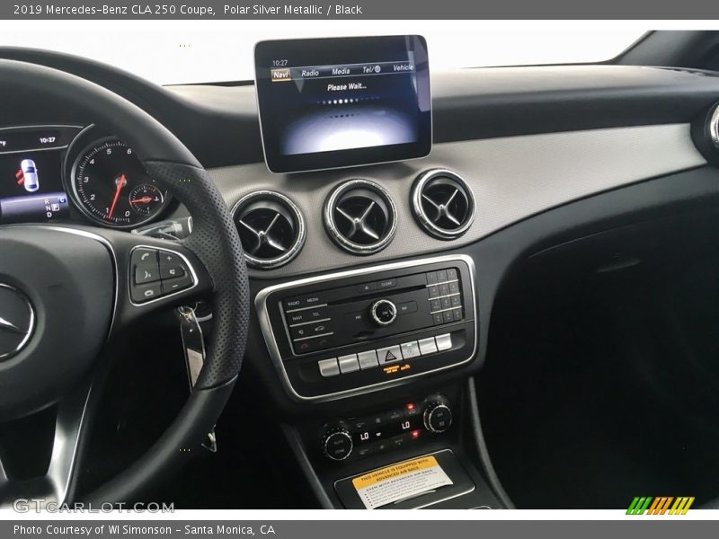 Dashboard of 2019 CLA 250 Coupe
