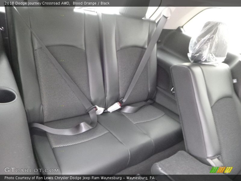 Blood Orange / Black 2018 Dodge Journey Crossroad AWD